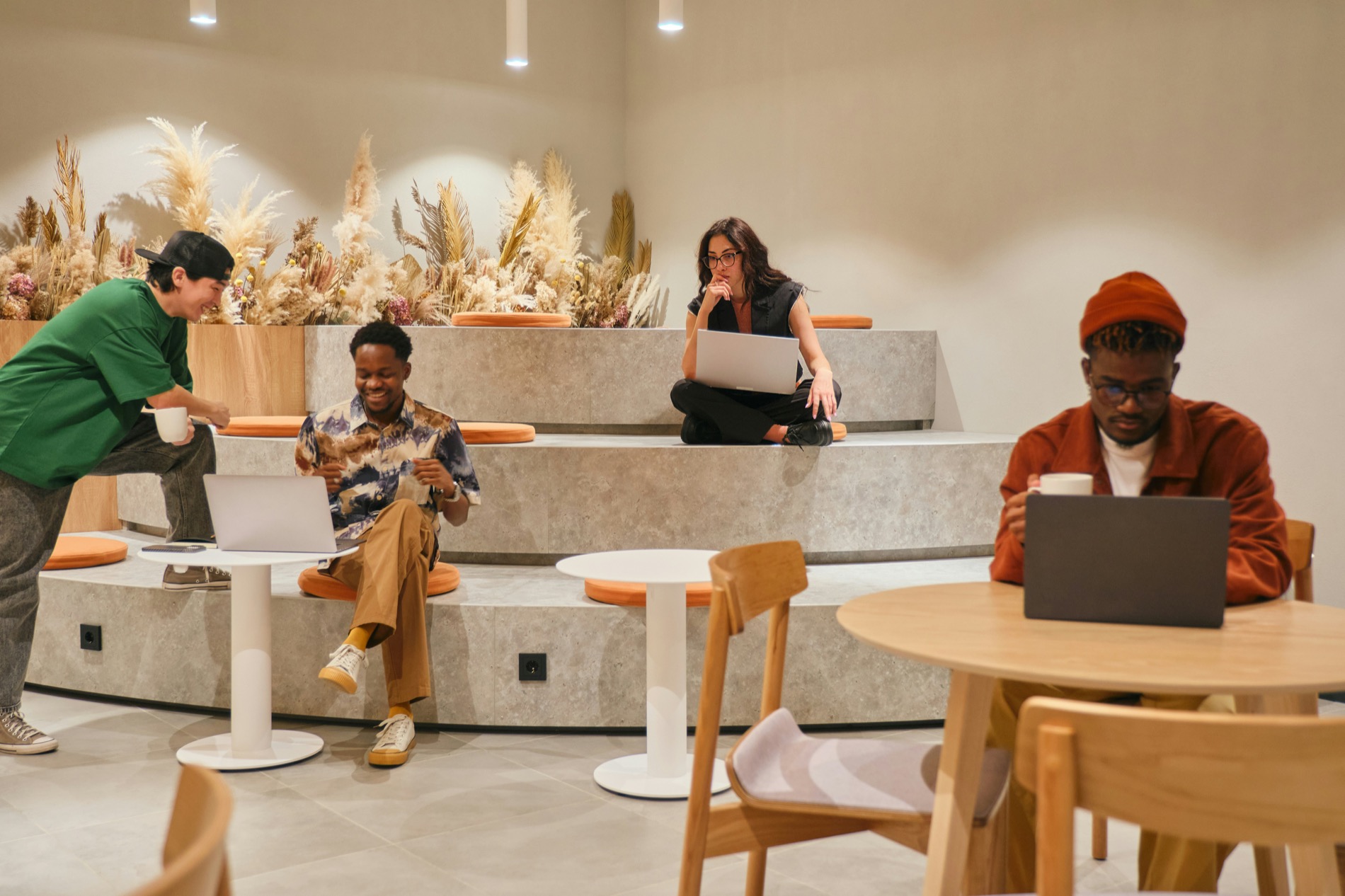 People working together on data protection