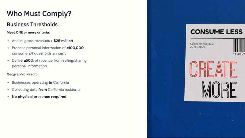 CCPA/CPRA Compliance course slide 3