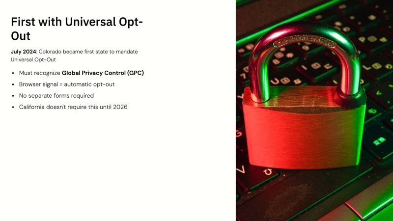 Colorado Privacy Act course slide 2