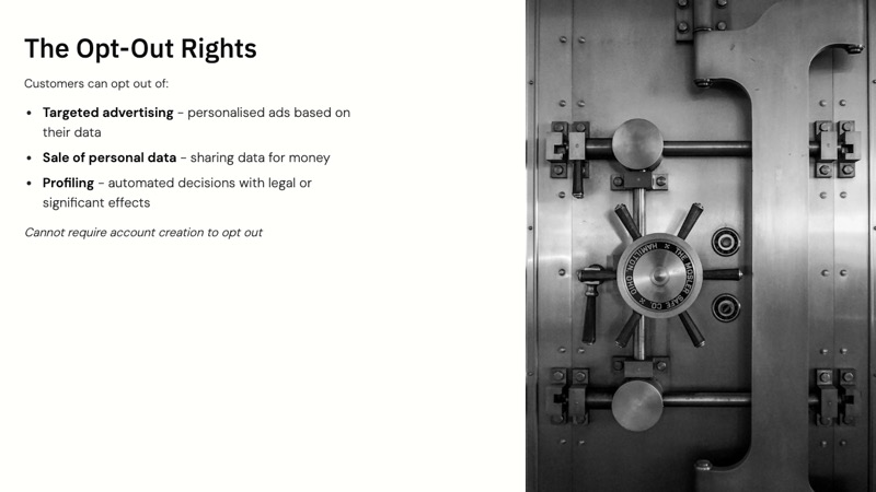 Delaware Personal Data Privacy Act course slide 5