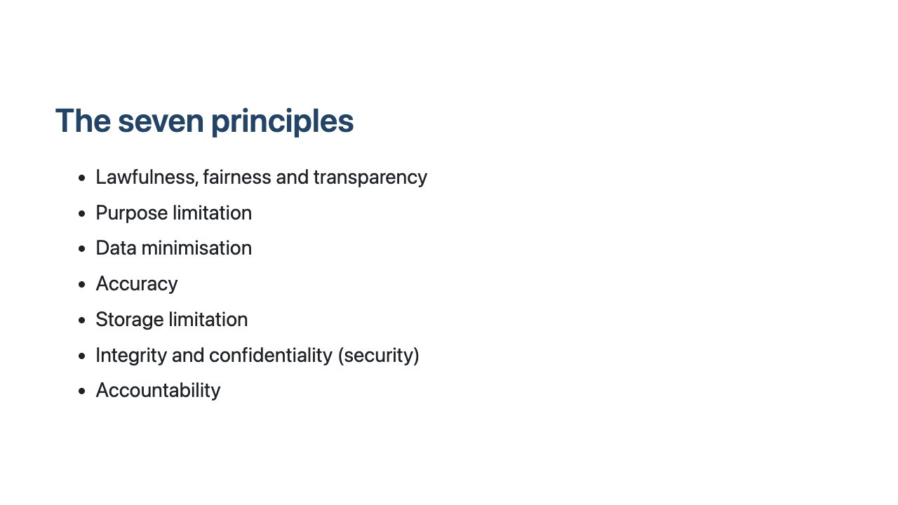 Free GDPR Course Slide 6