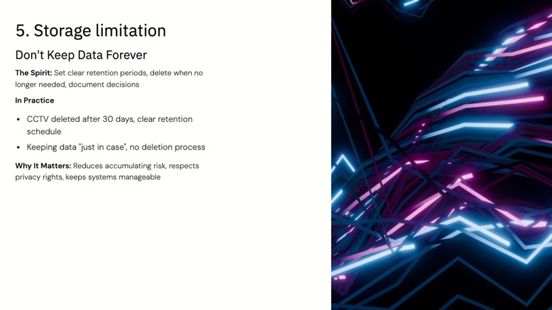 GDPR Refresher course slide 3