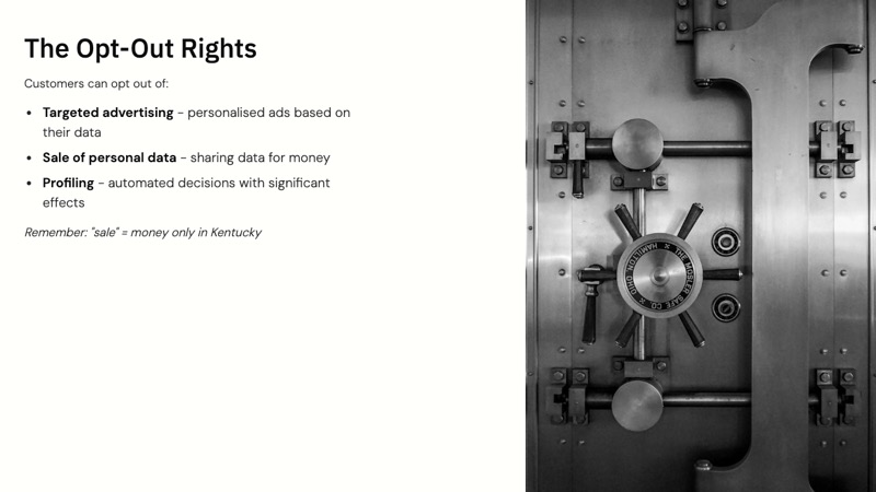 Kentucky Consumer Data Protection Act course slide 5