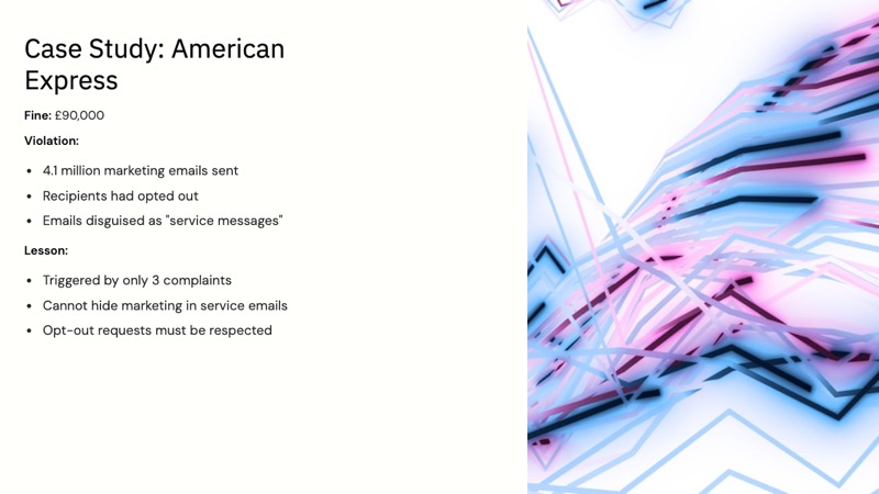 PECR ePrivacy for Marketers course slide 4