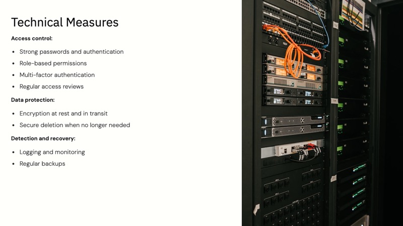 Swiss Federal Act on Data Protection course slide 6