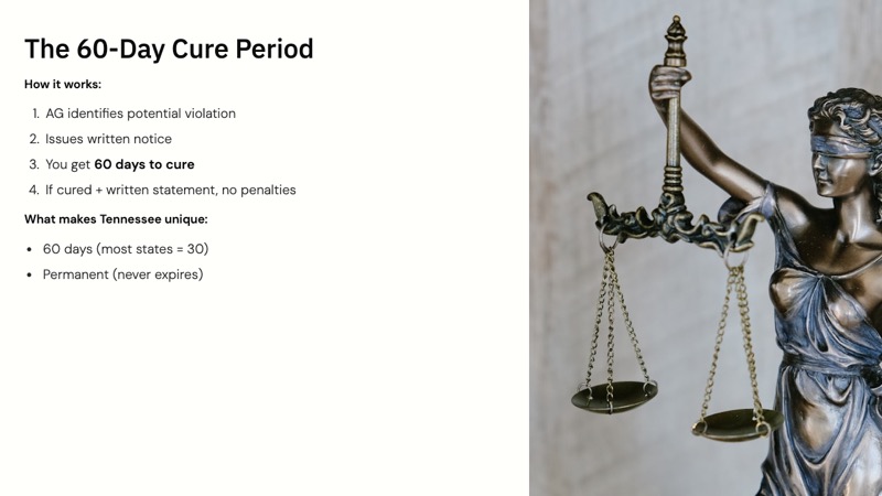 Tennessee Information Protection Act course slide 7
