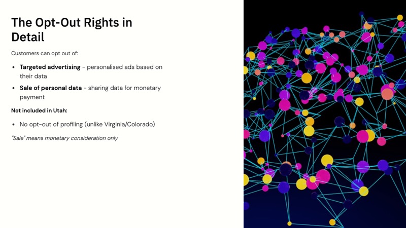 Utah Consumer Privacy Act course slide 5