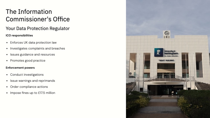 UK Data Protection Foundations course slide 2