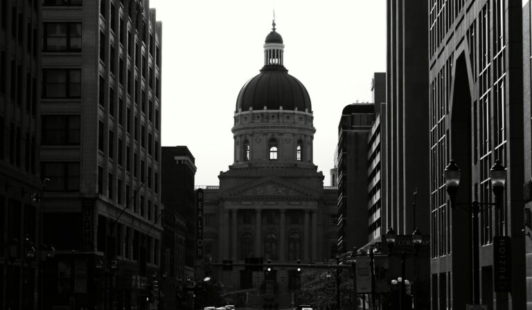 Indiana Statehouse in Indianapolis